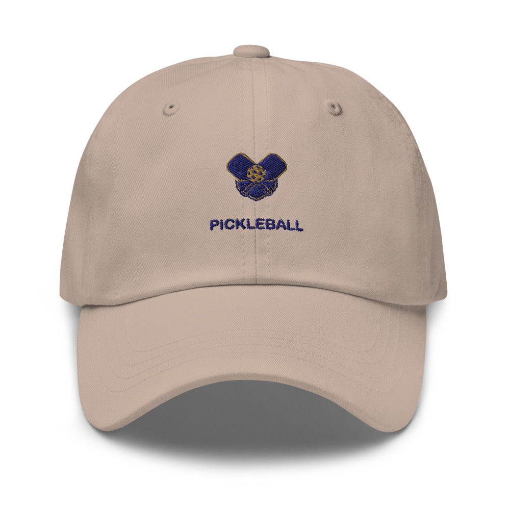 Pickleball Dad Hat, Embroidered Pickleball Cap, Player Gift, Adjustable