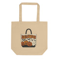 Personalized Halloween Tote, Retro Trick or Treat Bag, Custom Family Name Candy Bag
