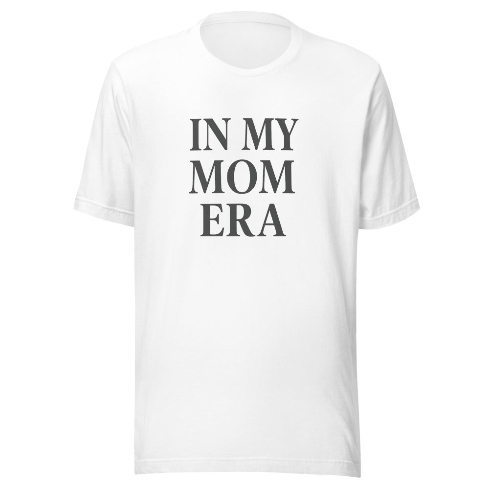 In My Mom Era Shirt, Personalized Mom Era Tee, Custom Gift for Mom, Trendy Unisex