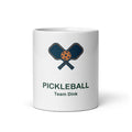 Personalized Pickleball Mug, Custom Name Pickleball Gift, Player Team Mug, 11oz Coffee Mug